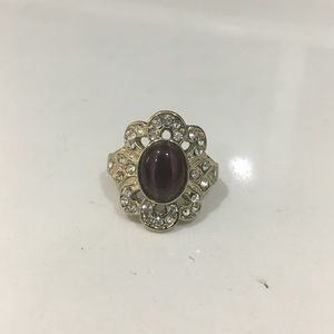 Cocktail Ring with Purple Stone *Final Price*